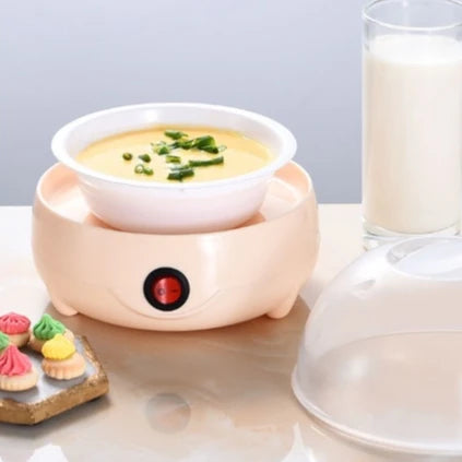 Cozedor de Ovos Portátil Elétrico Cozinha à Vapor Egg Cooker Bivolte