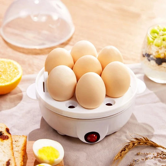 Cozedor de Ovos Portátil Elétrico Cozinha à Vapor Egg Cooker Bivolte